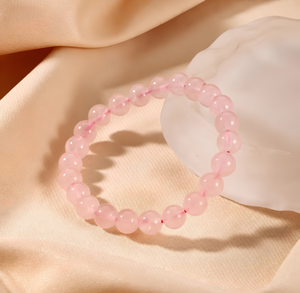 Natural Rose Quartz <b>Bracelet</b> 8mm Round Beads <b>Healing</b> Crystal Stone Stretch <b>Bracelet</b> Wholesale Women Jewelry - Product Image 6