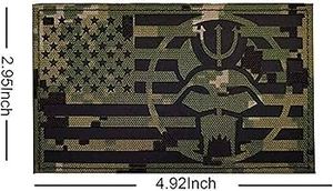 Parches de Fieltro No Tejido Cortados con Láser, Personalizados, Estilo Cosido, Multiforma (Corazón/Rectángulo/Redondo/Triángulo/Otros), Bandera de EE. UU. - Product Image 4