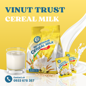 Leche en Polvo de Cereal Nutritiva, Sobre de 25g, Precio de Fábrica, Análogos Simples, OEM ODM, Marca Privada VINUT TRUST, 18 Meses de Vida Útil - Product Image 4