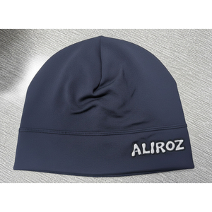 Manufacture Professional Sports Running Skull Caps Satin Lined Beanie <b>Hats</b> Custom Embroidery - Product Image 2