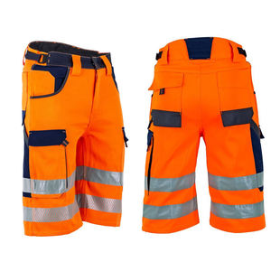 Shorts de travail haute visibilité en coton pour homme, sport, basketball, réfléchissants, personnalisés pour la sécurité en extérieur - Product Image 6