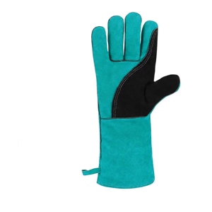 Guantes de Seguridad para Soldadura de Cuero Reforzado con Alta Resistencia al Calor, Uso General, Antivibración, Antideslizantes, Resistentes - Product Image 4