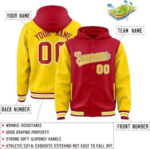 Chaqueta de Invierno Cálida y Cómoda para Hombre, Estilo Letterman, con Cuello Alto, Logotipo Frontal, Resistente al Viento, Ecológica, de Alta Calidad a un Precio Razonable - Product Image 4