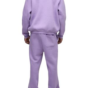 Nouveauté : Survêtements pour hommes en gros, couleur unie, tendance, deux pièces, sweat à capuche, 2026 - Product Image 5