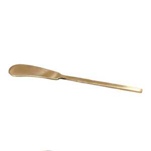 Cuchillo para Mantequilla de Acero Inoxidable Dorado, Cuchillo de Mesa Premium para Uso en Restaurantes y Hoteles, Cubertería - Product Image 3