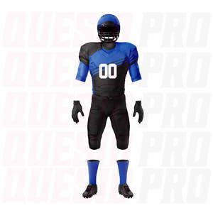Uniforme de football américain personnalisé de haute qualité avec impression de logo, vêtements de sport en gros, maillot de football, tissu sergé pour le football - Product Image 6