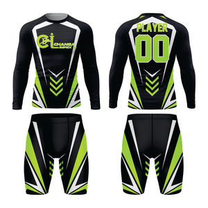 เสื้อรัดกล้ามเนื้อ MMA แบบสั่งทำพิเศษ ผ้าโพลีเอสเตอร์ผสมสแปนเด็กซ์ สำหรับออกกำลังกาย - Product Image 3