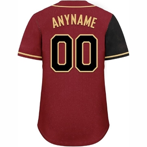 Maillot de baseball sublimé avec tissu doux au toucher et contrôle avancé de l'humidité pour usage sportif - Product Image 2