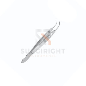 Pinza de Fijación Moody para Diestros, con Bloqueo, 1x2 Dientes, 0.5mm, Acero Inoxidable, Instrumento Oftalmológico para Cirugía Ocular, Certificación CE - Product Image 6