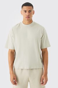 Camiseta de hombre oversize de corte holgado con hombros caídos, manga corta, de algodón, estilo casual y streetwear - Product Image 6