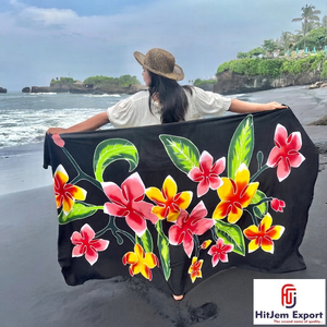 Pareo de plage hawaïen personnalisé, sarong tropical, Fidji, Samoa, Bora Bora, fournisseur de services de fabrication sur mesure en Inde - Product Image 2