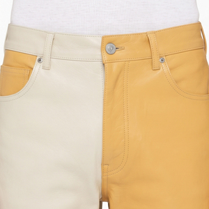 Pantalon en cuir surdimensionné pour hommes – Vente en gros – Fabricant de pantalons en cuir premium pour hommes – Coupe ample – Pantalon en cuir véritable grande taille pour hommes - Product Image 5