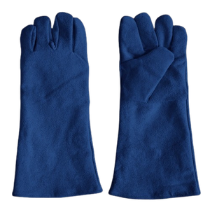 Guantes de Soldadura de Cuero Vacuno de Alta Calidad, Guantes de Seguridad de Alto Rendimiento, Función Ignífuga, Equipo de Protección Personal - Product Image 4