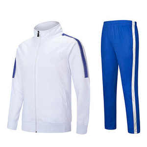 Wholesale Custom Team Tracksuit Set Polyester <b>Track</b> <b>Jacket</b> Jogger Pants Running Gym Sportswear OEM Private Label - Product Image 4