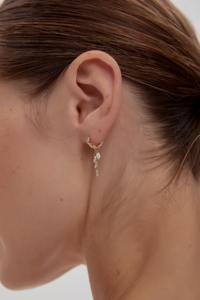 Pendientes de Oro de 14K con Diamante Cultivado en Laboratorio en Forma de Marquesa, Colgantes con Múltiples Diamantes, Joyería Minimalista de Lujo, Regalo para Mujer, para Fiestas - Product Image 6