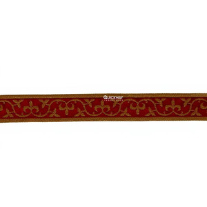 Or Rouge Rayures Garniture Gold Bullion Fil Tresse Fil de Lingot Français Tresses - Product Image 3