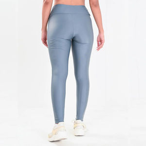 Leggings de yoga pour femme, tendance, à coutures, style à empiècements latéraux, coupe ajustée, taille haute, longueur cheville, antibactériens, respirants, avec poches - Product Image 2