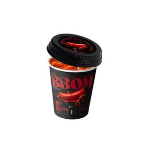 [Attract] BBOM TTEOKBOKKI CUP, Pastel de Arroz Instantáneo, Comida Callejera Coreana, Cinco Sabores (Picante, Rosa, Albahaca, Queso Cremoso), Snack Aid - Product Image 4