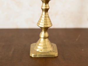 ILAHI's Vintage <b>Brass</b> Handmade Tapered <b>Candlestick</b> <b>Holder</b> with Embossed Heat Resistant High Quality Home Christmas Decor - Product Image 3