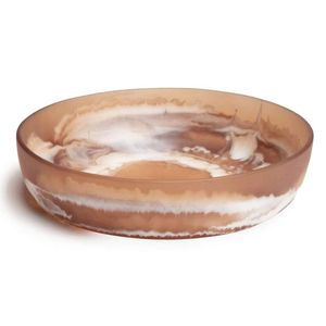 Bol décoratif artisanal en résine époxy avec fleurs préservées pour un style d'intérieur haut de gamme et des idées cadeaux - Product Image 6