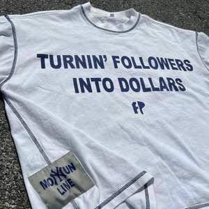 Camiseta de Moda, 100% Algodón Tejido, Impresión Digital, Transpirable, Ecológica, Unisex, Manga Corta, Corte Holgado - Product Image 2