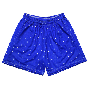 Shorts de baseball personnalisés en polyester 100 % pour hommes, avec poches latérales, respirants, séchage rapide, style streetwear, vente en gros - Product Image 2