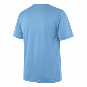 Custom Printed Logo European-Style Men's Short Sleeve Jersey T-<b>Shirt</b> Quick-Drying 100% Polyester Fiber with OEM ODM Service - Product Image 5