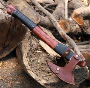 STEEL CRAFT INTERNATIONAL Hand-Forged Carbon Steel Flat Personalized Viking <b>Axe</b> 20" Full Tang Ash Wood <b>Handle</b> DIY Grade ODM 1 - Product Image 6