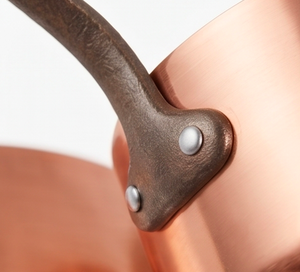 Ustensiles de cuisine en or rose poli avec poignée en laiton pour la cuisine, les hôtels, les restaurants et l'usage domestique - Product Image 3