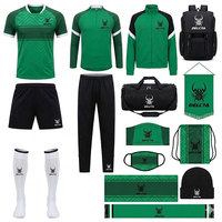 Vêtements de sport professionnels, uniforme d'équipe de football, vêtements d'entraînement, nouveau style d'uniforme d'équipe de football
