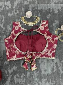 Conjunto de Lehenga Choli Bordado para Mujer, Traje Tradicional Indio para Bodas, Fiestas y Festivales - Product Image 6