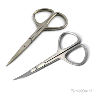 Custom Logo Stainless Steel Curved Tip <b>Cuticle</b> <b>Scissors</b> Professional Manicure Nail Grooming Tool - Product Image 5