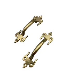 Tiêu chuẩn chất lượng Brass cửa xử lý đồ nội thất cửa sổ vàng hoàn thành thiết lập Phụ kiện phần cứng cửa kéo xử lý Hot Bán