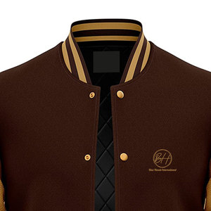 New Arrival Lightweight Breathable Men Letterman Jackets Private Label Wholesale Price Men Winter Jacket - Product Image 3