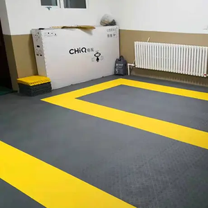 Baldosas de Plástico PP Encajables para Piso de Garaje, Removibles, Antideslizantes e Impermeables para Almacenes y Talleres de Reparación de Automóviles - Product Image 2