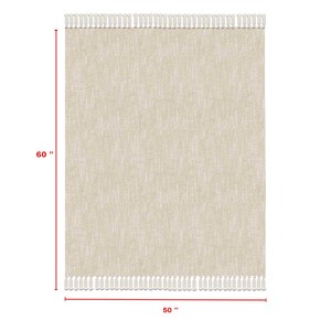 100% OEM Cotton <b>Throw</b> Wholesale Price Cotton <b>Throw</b> With Fringes Design <b>Large</b> Size Eco Friendly Cotton <b>Throw</b> for Home. - Product Image 6