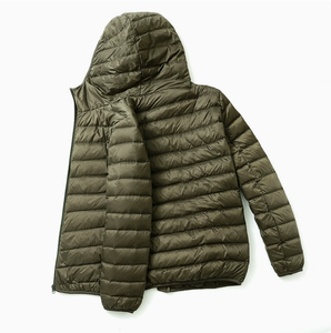 Custom Logo Front Men Streetwear Thick Winter <b>Warm</b> <b>Waterproof</b> Puffer <b>Jacket</b> - Product Image 6