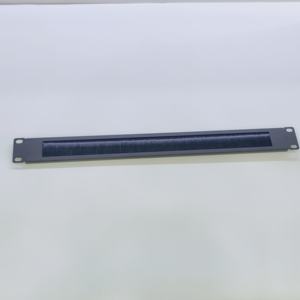 Factory Supply <b>Network</b> Accessories 1U 19-Inch <b>Network</b> Rack Cable Management Brush Panel for <b>Network</b> <b>Cabinet</b> Rack - Product Image 2