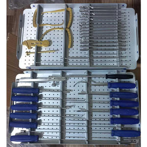 Azicon's ACL PCL Orthopedic <b>Knee</b> Reconstruction Arthroscopy Surgical Instruments Set Femoral Tibial Drill Guide Harvester - Product Image 2