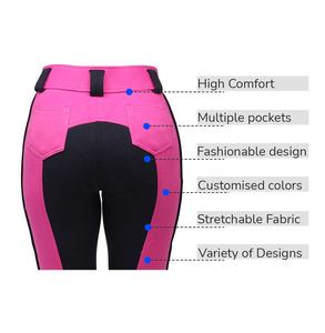 Venta al por mayor cómodo diseñador Smart Jodhpurs pantalones de montar mujeres hombres accesorios de moda ecuestre - Product Image 1