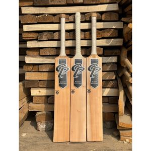 Bate de Críquet de Madera de Sauce Inglés de Primera Calidad, Edición Negra CP Sports, Profesional, Resistente, Ecológico, Ligero, 35-40 mm - Product Image 1