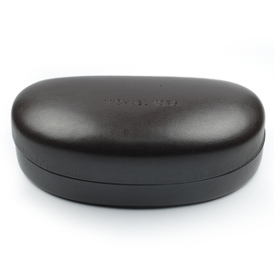 Custom Logo Solid <b>Black</b> <b>Rectangle</b> High-End PU Leather <b>sunglasses</b> cases - Product Image 1
