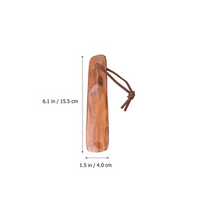 Nuevo Calzador de Madera de Acacia con Mango Largo para Hotel, de Lujo, Accesorios para Zapatos, Diseño Personalizado, Novedad 2026 - Product Image 1