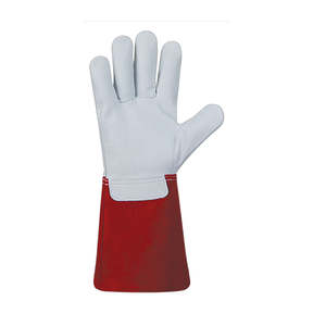 Guantes de soldadura TIG de piel de cabra premium con forro de algodón - Product Image 2
