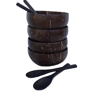 ชามมะพร้าวธรรมชาติเวียดนาม,ชามสมูทตี้ปลอดภัยต่ออาหารธรรมชาติกะลามะพร้าว - Product Image 1