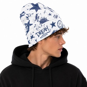Wholesale Custom 100% <b>Wool</b> Knit Adjustable Casual <b>Beanie</b> Cap Soft Warm Winter <b>Hat</b> Manufacturer Supplier - Product Image 4