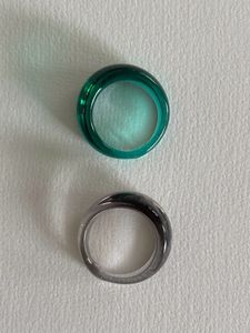 Bague en résine de qualité supérieure du fabricant, bijoux en résine à franges populaires, accessoire de mariage, bagues en résine pour femmes et filles, nouvelle arrivée, faits à la main - Product Image 4