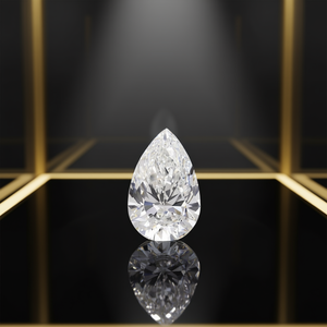 Diamant en vrac certifié IGI 7.51 PEAR VVS2, diamant cultivé en laboratoire - Product Image 3