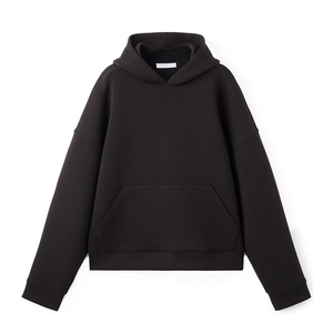 Sudaderas con Capucha Personalizables para Mujer, Color Negro, Tallas Grandes, Mangas Largas, Estilo Urbano, Ropa Exterior para Adultas y Chicas, Sudaderas de Moda - Product Image 1