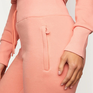 Pantalones Deportivos Casuales Ajustados para Mujer, de Color Sólido, con Cintura Ajustable con Cordón - Product Image 3
